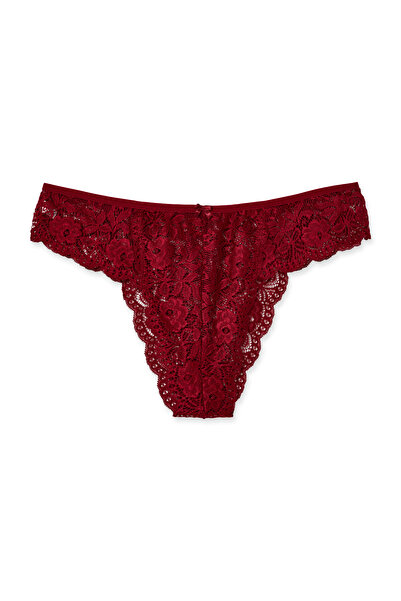 HNX 4 bucăți dantelă talie înaltă chiloți mari dimensiuni Brazil pentru femei