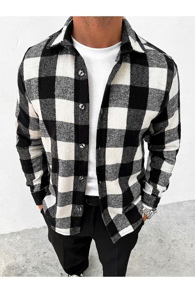 King Brothers Πουκάμισο Polar Ξυλοκόπος με Unisex σχέδιο Oversize