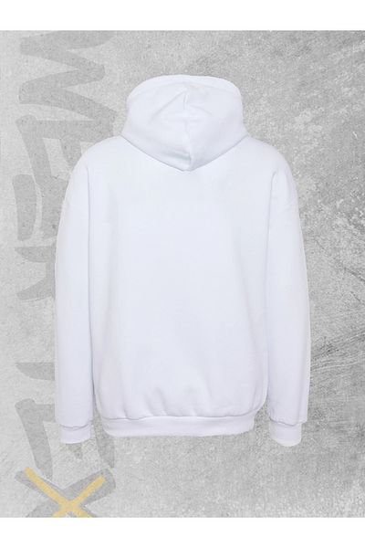 WEARTEX Unisex Hope Printed Hooded Sweatshirt