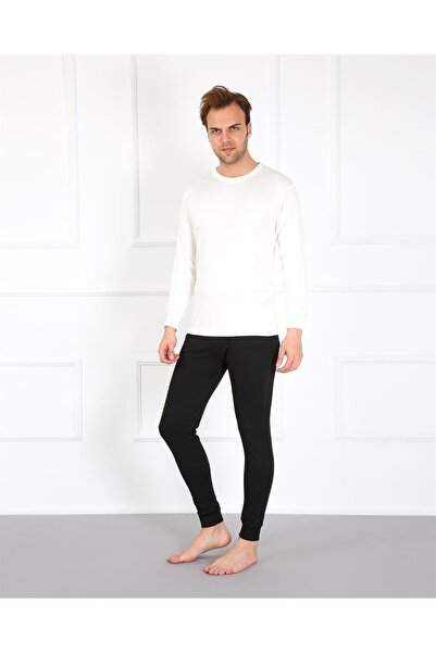 Akbeniz Ανδρικό βαμβακερό μαύρο εσώρουχο μονόχρωμο 19102