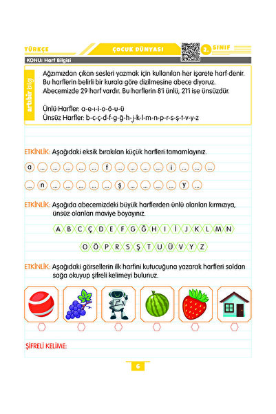 Artıbir Yayınları 2 sınıf Tüm Dersler Harika Defter (Etkinlikli Sorular ve Yeni Nesil Sorular) ESKİ MÜFREDAT