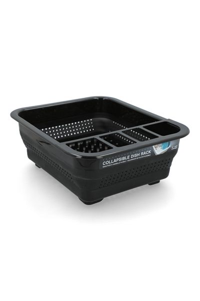 Madesmart Durable Rectangular Collapsible Dish Rack 95-18710C-06