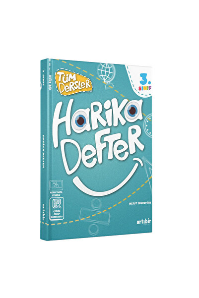 Artıbir Yayınları 3 sınıf Tüm Dersler Harika Defter (Etkinlikli Sorular ve Ye...