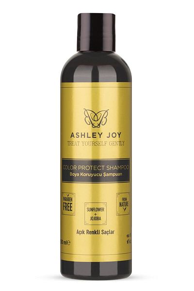ASHLEY JOY 250 ml Light Color Hair Protection Shampoo with Jojoba and Almond Oil