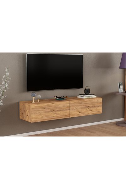 Genel Markalar Vegas Duvara Monte 135 Cm Tv Ünitesi - Atlantik Çam