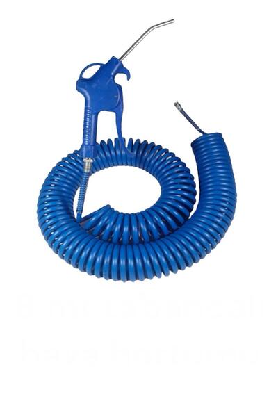 SERA (HAVA KOMPROSÖRÜ)hava Kompresörü Tabancalı Spiral Hava Hortumu 5 Metre Kompresör Seti