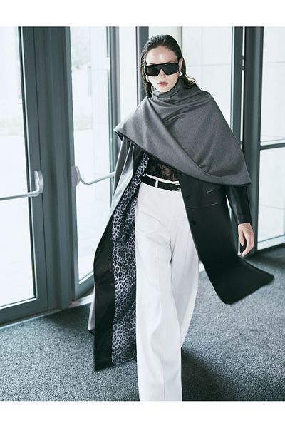 Koton X Zeynep Pillow - Pocketed Pleat Detailed Palazzo Trousers