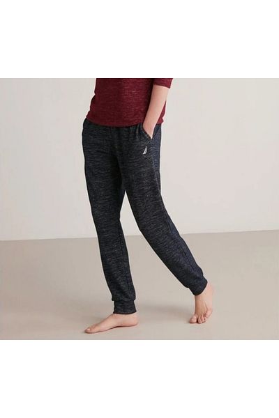 Nautica Nautica Pocketed Waist Adjustable Soft Textured Thermal Fabric Women's Single Bottom Pyjamas