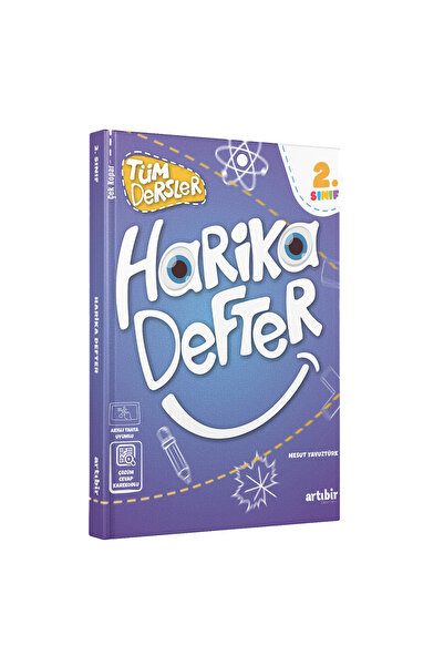 Artıbir Yayınları 2 sınıf Tüm Dersler Harika Defter (Etkinlikli Sorular ve Yeni Nesil Sorular) ESKİ MÜFREDAT