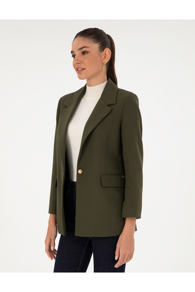 Pierre Cardin سترة كاكي مريحة 50290386 -VR027