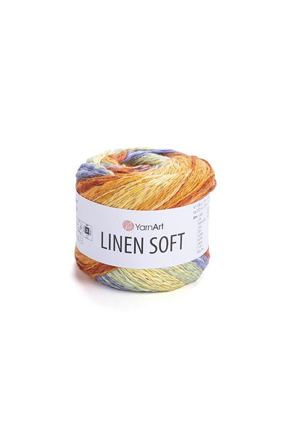 Yarnart Linen Soft - Hand Knitted String Ebruli-7412