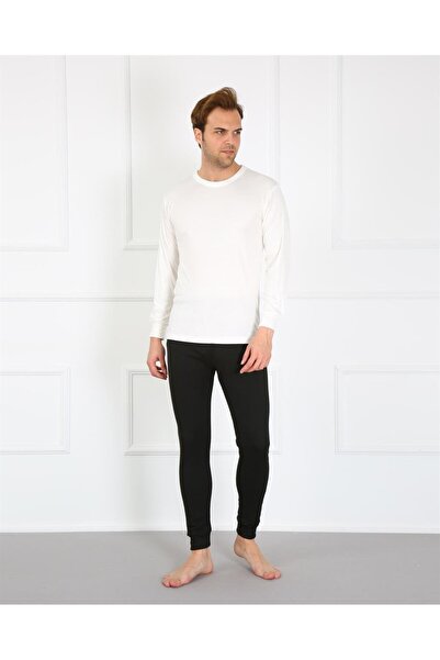 Akbeniz Ανδρικό βαμβακερό μαύρο εσώρουχο μονόχρωμο 19102