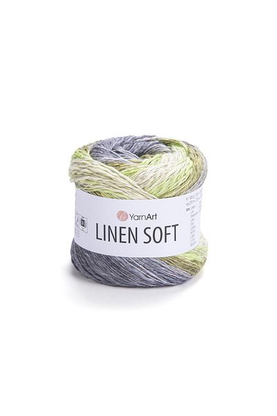 Yarnart Linen Soft - Hand Knitted String Ebruli-7414