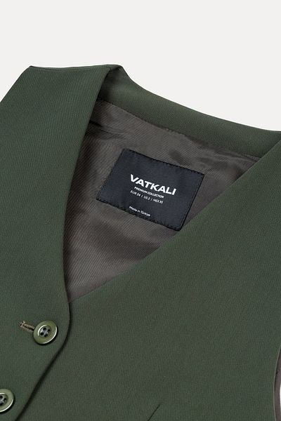 VATKALI V-Neck Short Vest