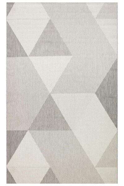 Eko Halı MONO MNO 03 Grey Kaymaz Tabanlı Jüt Dokulu Sisal Kilim