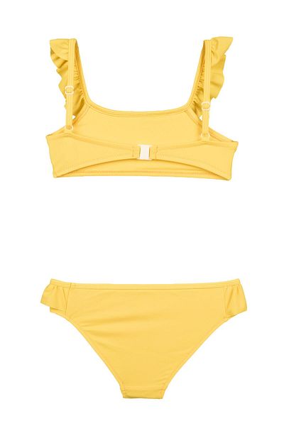 No Gossip Yellow No Gossip Kids Kids Bikini Set - Ruffle Detailed