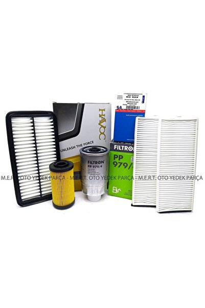 M.E.R.T. OTOMOTİV-YEDEK PARÇA Hyundai Getz 1.5 Crdi Dizel Filtre Bakım Seti (...