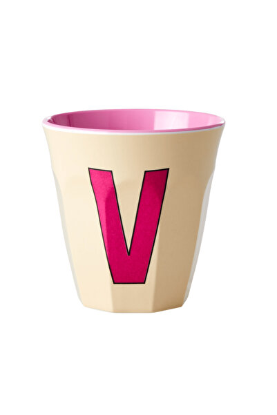 RICE Melamin Bardak - Soft Yellow V