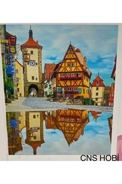 Yapboz Boncuklu Goblen 5d Taşlı Mozaik Elmas Goblen Diamond Picture Kıt 50x40 Tamamı Yuvarlak Boncuklu