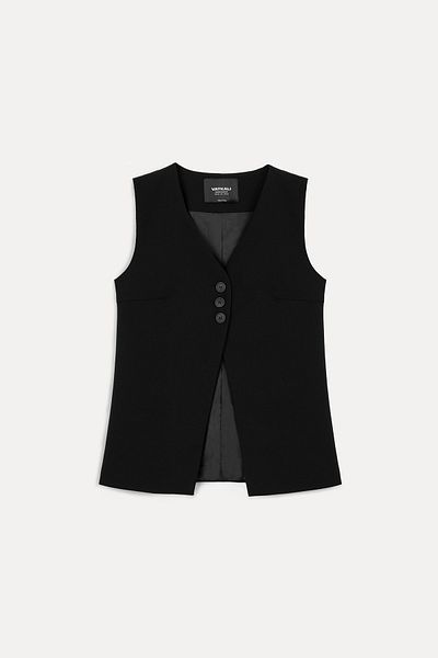 VATKALI Body-Fitting Buttoned Vest