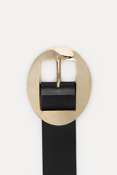 VATKALI Колан с кръгла катарама