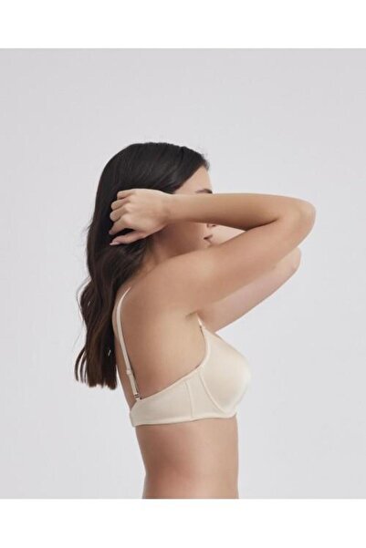 MOONLİGHT Moonlight 2132 - Nude Soft Cup Underwire Gathering Bra
