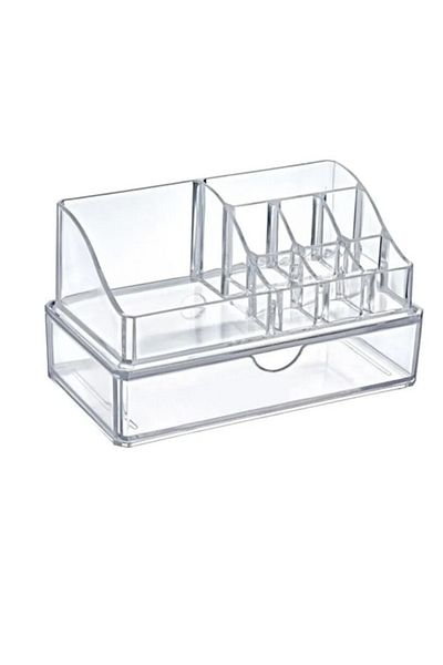ELDİPA Organizer προϊόντων καλλυντικών μακιγιάζ - Organizer κουτί κοσμημάτων με συρτάρι - Ak523