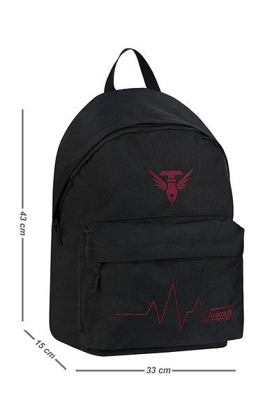 TREND Embroidered School Bag
