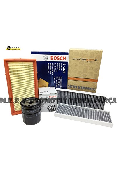 M.E.R.T. OTOMOTİV-YEDEK PARÇA Peugeot 301 1.2 Vti Filtre Bakım Seti Hava-Yağ-Polen