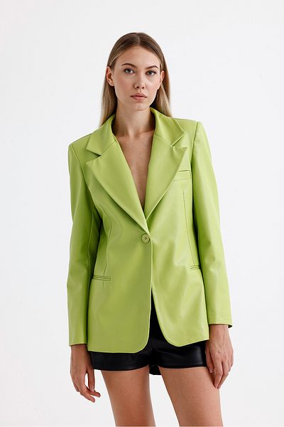 Green Women Plus Size Blazers Styles Prices Trendyol