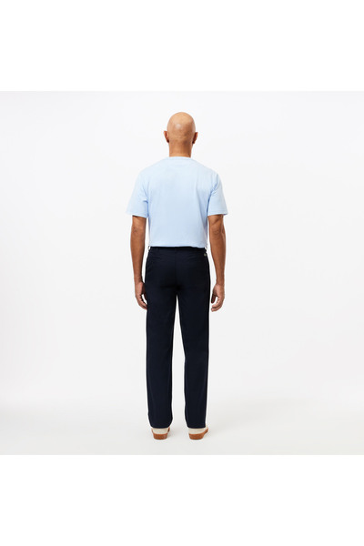 Lacoste Erkek Straight Fit Chino Lacivert Pantolon