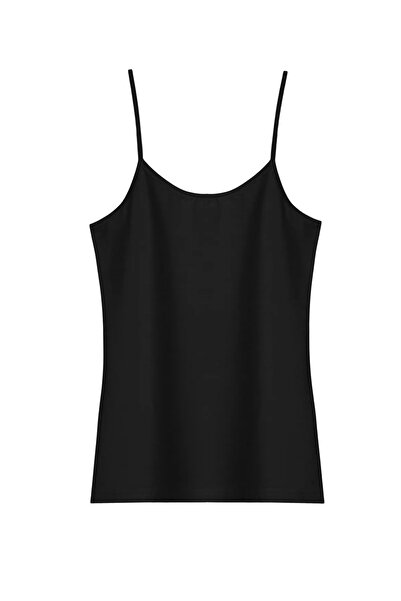 Miss Blue Moon Thin Strap Single Tank Top 8030