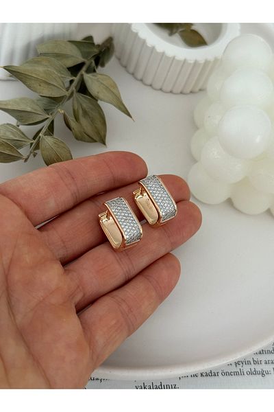 HERCY Xuping Model Imported Zircon Stone Earrings