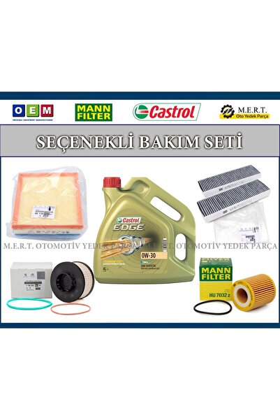 M.E.R.T. OTOMOTİV-YEDEK PARÇA Peugeot Rifter 1.5 Bluehdi Filtre Bakım Seti + Motor Yağı