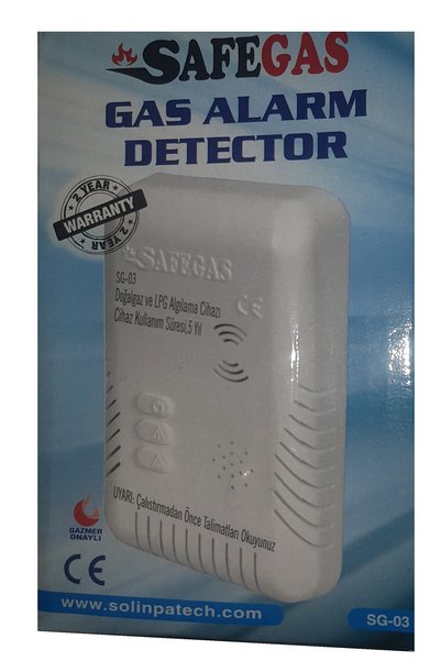 Safegas Gaz Doğalgaz , LPG Alarm Cihazı