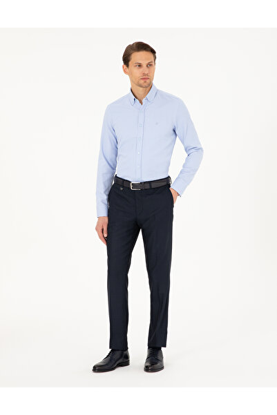 Pierre Cardin Açık Mavi Slim Fit Uzun Kollu Gömlek 50297998-VR003
