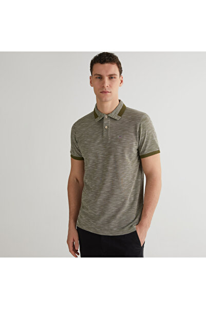 Gant Erkek Yeşil Regular Fit Logolu Polo