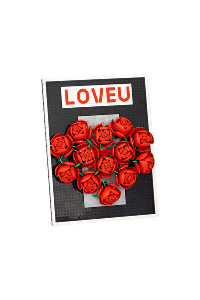 MEGA Love U Gül Fotoğraf Çerçevesi 799 Parça