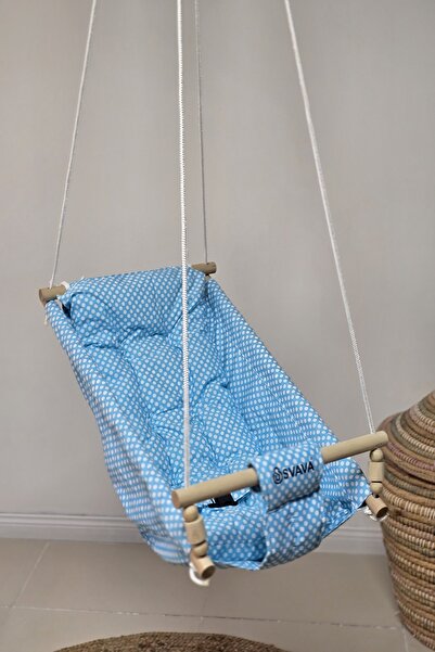 Svava Rüya Ahşap Bebek Hamak Ev Tipi Tavan Salıncak
