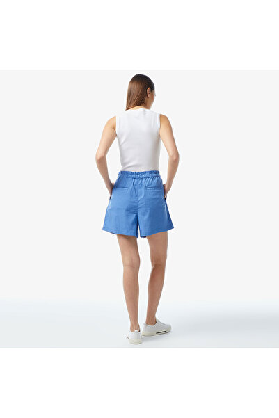 Nautica Kadın Mavi Relaxed Fit Şort