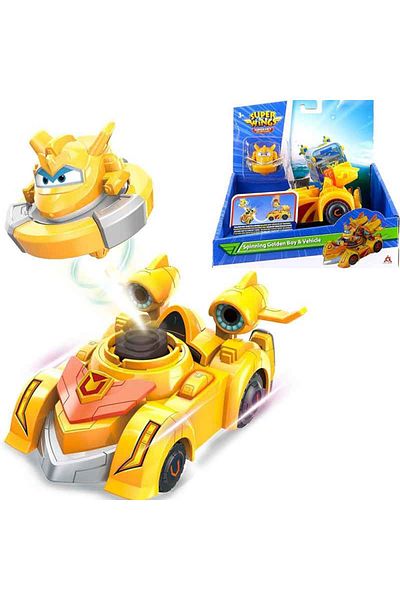 Harika Kanatlar Golden Boy Rotating Vehicle Set
