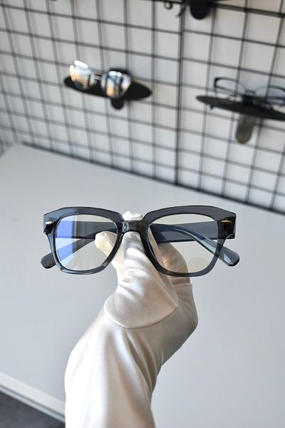 LOOKUP Blue Light Protection Screen Glasses Optical Compatible Can Change Glasses Wiping Cloth and Case Gift