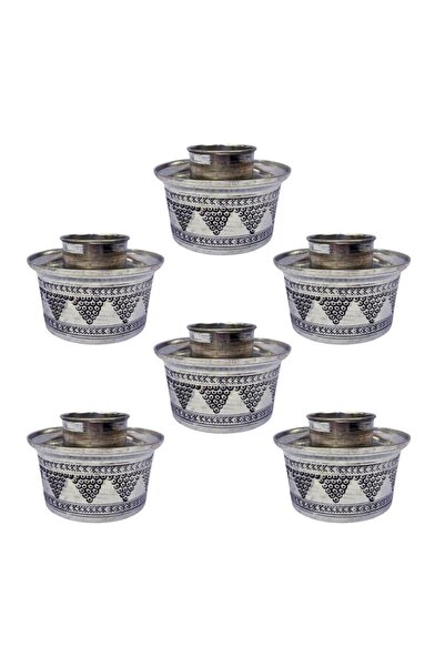 EFEMİR 6 Pieces of Copper Paired - Cluster Patterned Pleasure