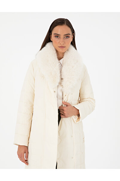 Pierre Cardin Ecru Coat 50290313 -Vr019