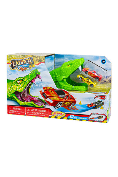 MEGA Express Wheels Snake Launch Fırlatma Pist Seti