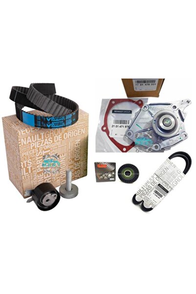M.E.R.T. OTOMOTİV-YEDEK PARÇA Renault Fluence 1.5 Dizel Triger Devirdaim Kayış Bakım Set 2010-2011 Euro 4