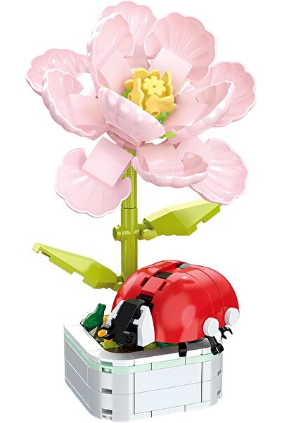 MEGA Çiçekler ve Böcekler Yapı Blokları Uğur Böceği