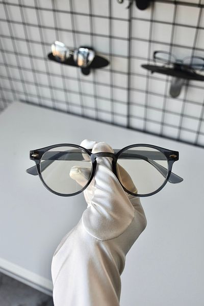 LOOKUP Blue Light Protection Screen Glasses Optical Compatible Can Change Glasses Wiping Cloth and Case Gift