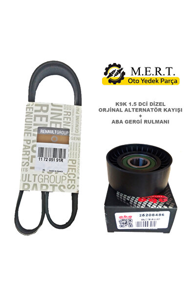 M.E.R.T. OTOMOTİV-YEDEK PARÇA Renault Fluence 1.5 Dci (ALTERNATÖR) V Kayışı V...