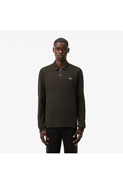 Lacoste L.12.12 Erkek Classic Fit Uzun Kollu Haki Polo